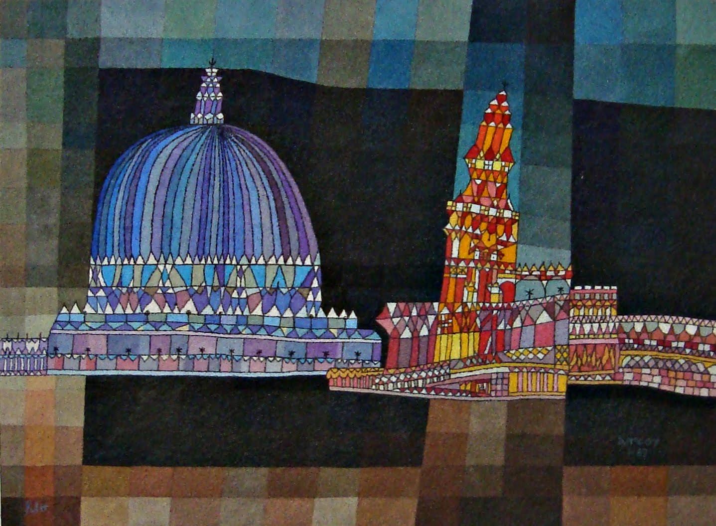 Weltschmerz* (1960) (5 x 9 1/4)